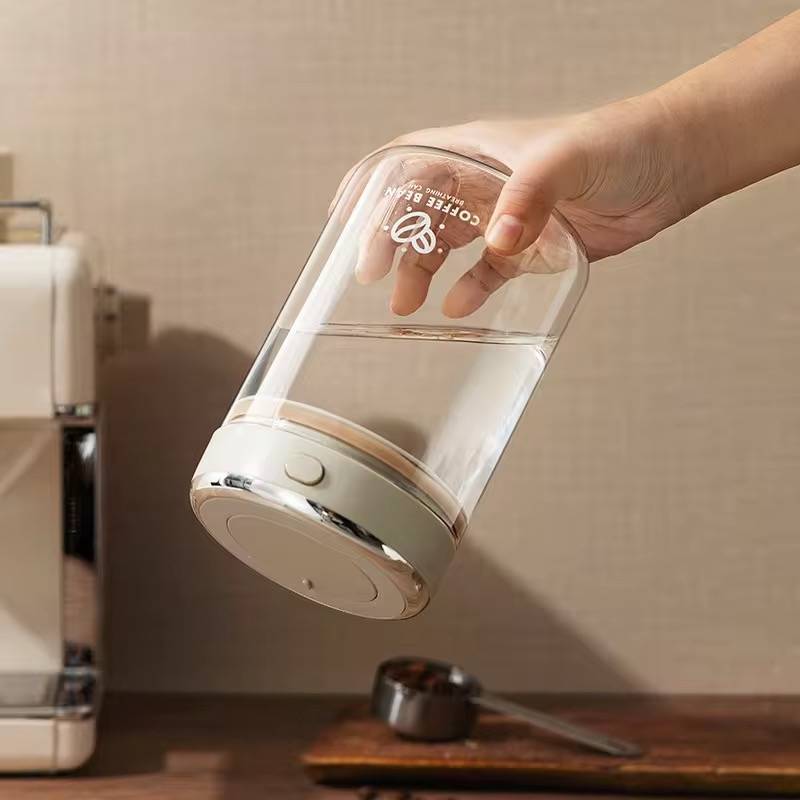 โหลแก้วสูญญากาศใช้งานได้อย่างมีคุณภาพ ตัวจริงเรื่องการเก็บสุญญากาศ ออกแบบมาสำหรับเก็บกาแฟโดยเฉพาะ