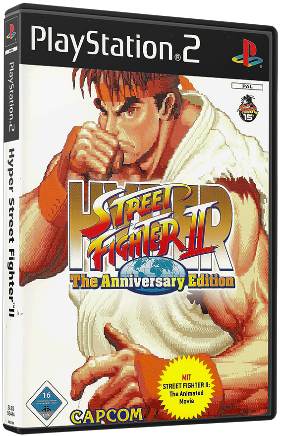 แผ่นเกมส์ PS2 : Hyper Street Fighter II - The Anniversary Edition