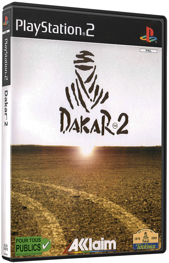 แผ่นเกมส์ PS2 : Dakar 2
