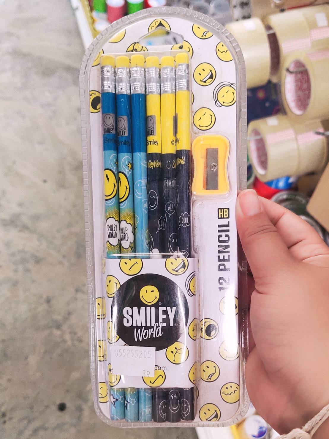 ดินสอไม้แบบเเพ็ค 12 SLW-1109 แถมกบเหลาดินสอ จำนวน 12 แท่ง อุปกรณ์การเรียน