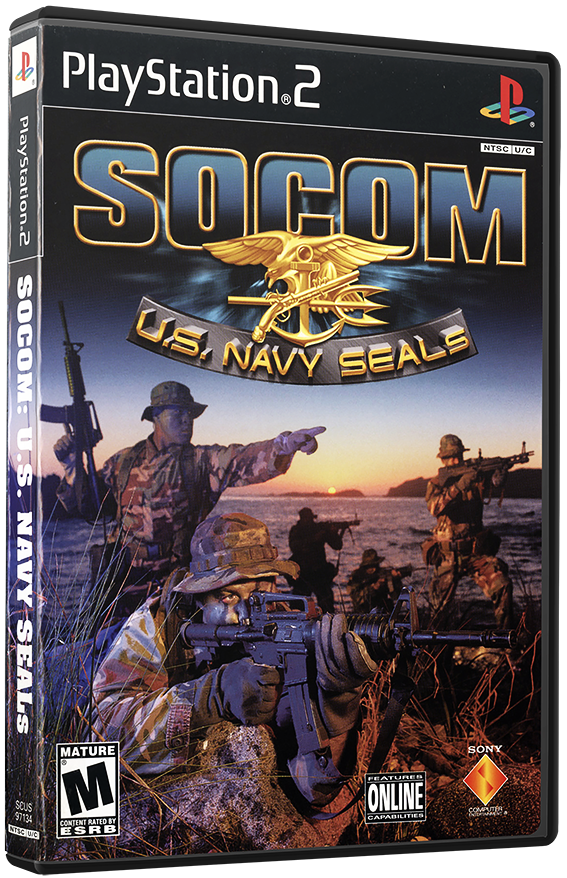 แผ่นเกมส์ PS2 : SOCOM - U.S. Navy SEALs