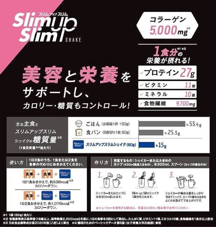 Asahi slim up โปรตีนเชคควบคุมน้ำหนักที่นิยมที่สุดในญี่ปุ่น🇯🇵