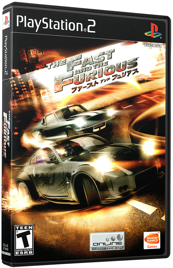 แผ่นเกมส์ PS2 : The Fast and the Furious