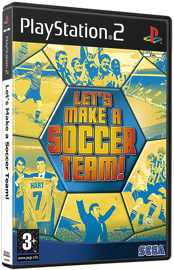 แผ่นเกมส์ PS2 : Let's Make a Soccer Team!