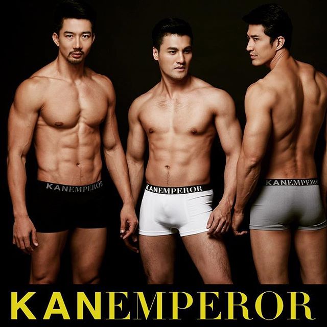[ฟรี!กระเป๋าสตางค์ชาย590บ.] [7แถม7] กางเกงในชาย KANEMPEROR จากห้างฯ ลดล้างสต๊อกจากตัวละ 590บ. ขนาดฟรีไซส์ (น้ำเงิน 4, ดำ 4, เทา 4, ขาว 2)