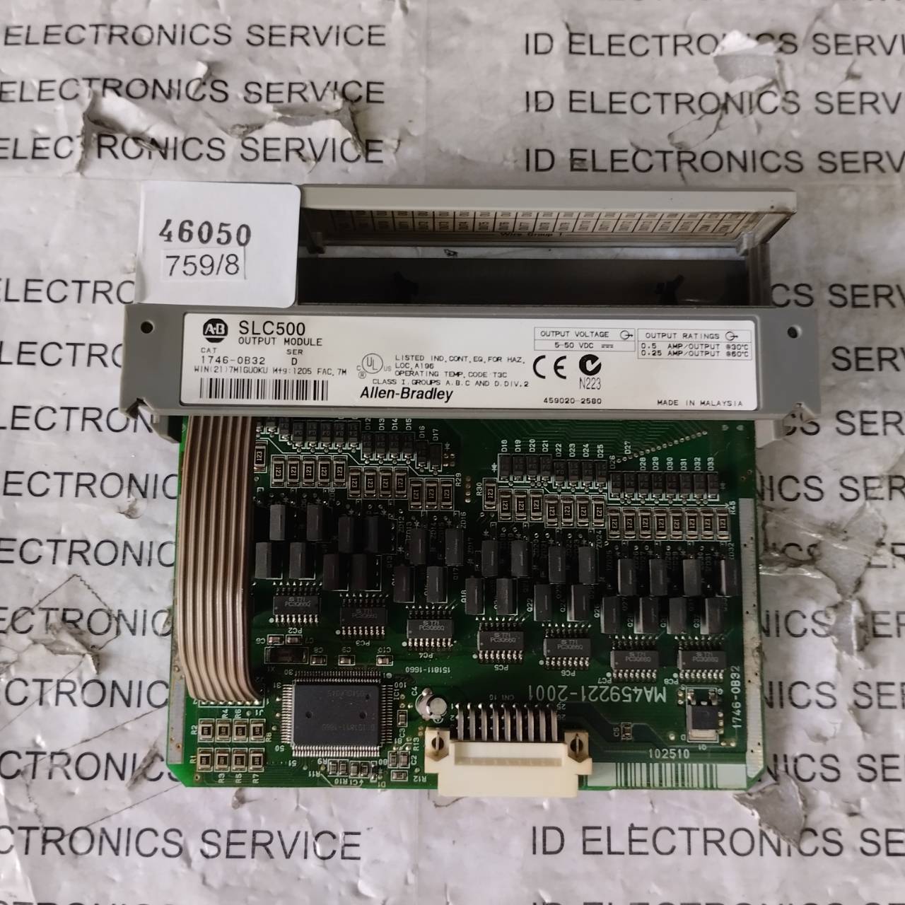 PLC " ALLEN-BRADLEY " MODEL : 1746-OB32