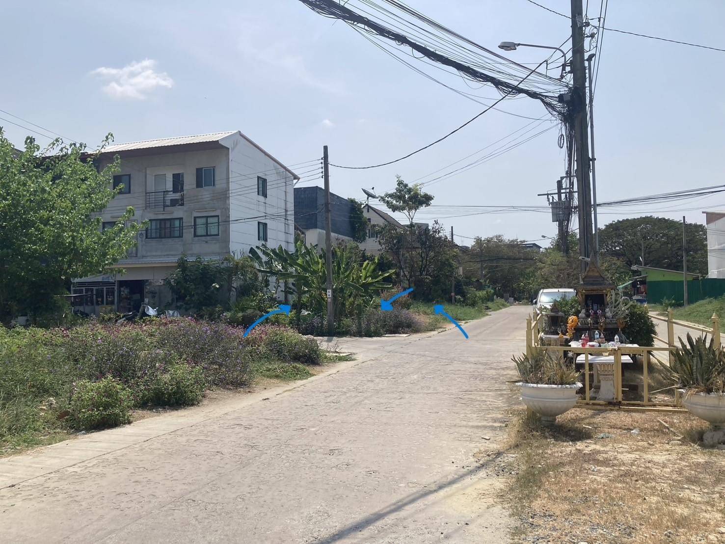 ขายด่วนที่ดินซอยพัฒนาการ69 แปลงมุมติดถนน 3ด้าน (N.1310)