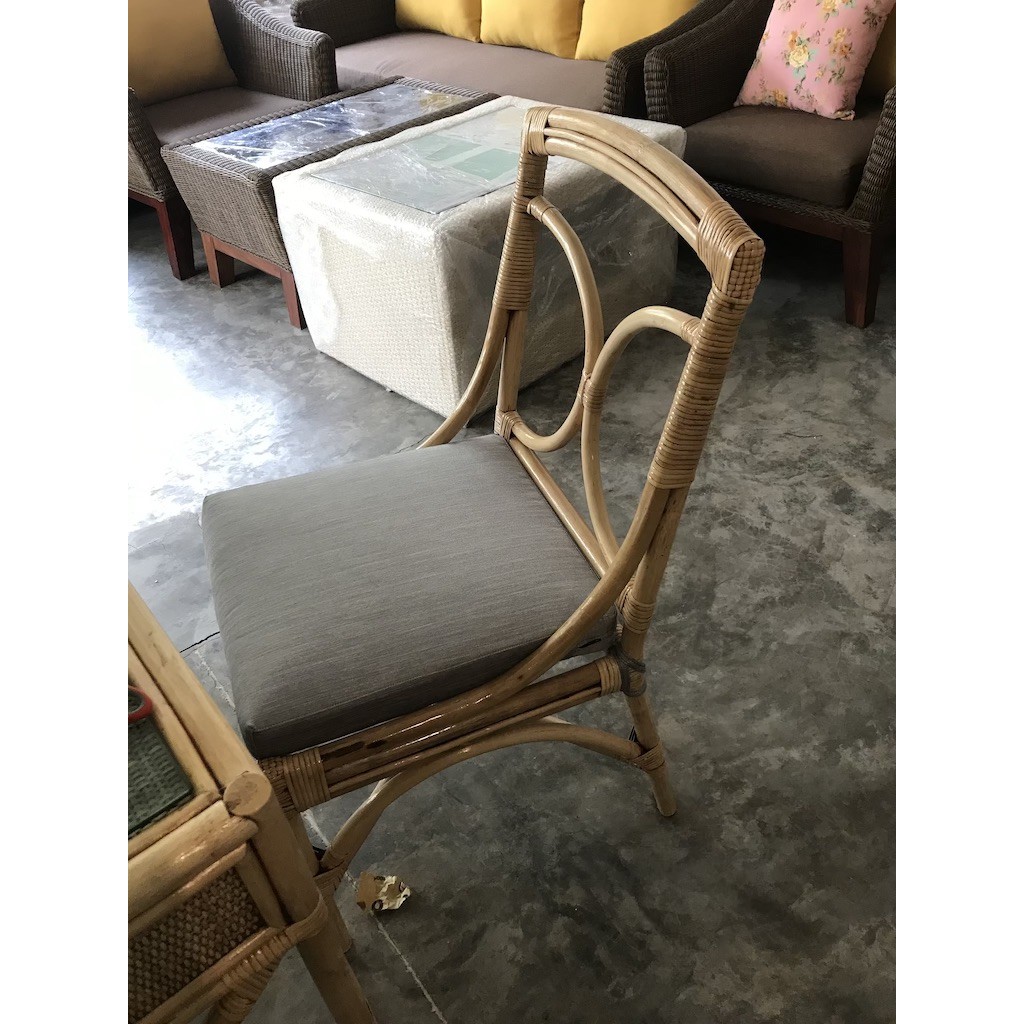 เก้าอี้โต๊ะทำงานหวายอ่านหนังสือ SARNN