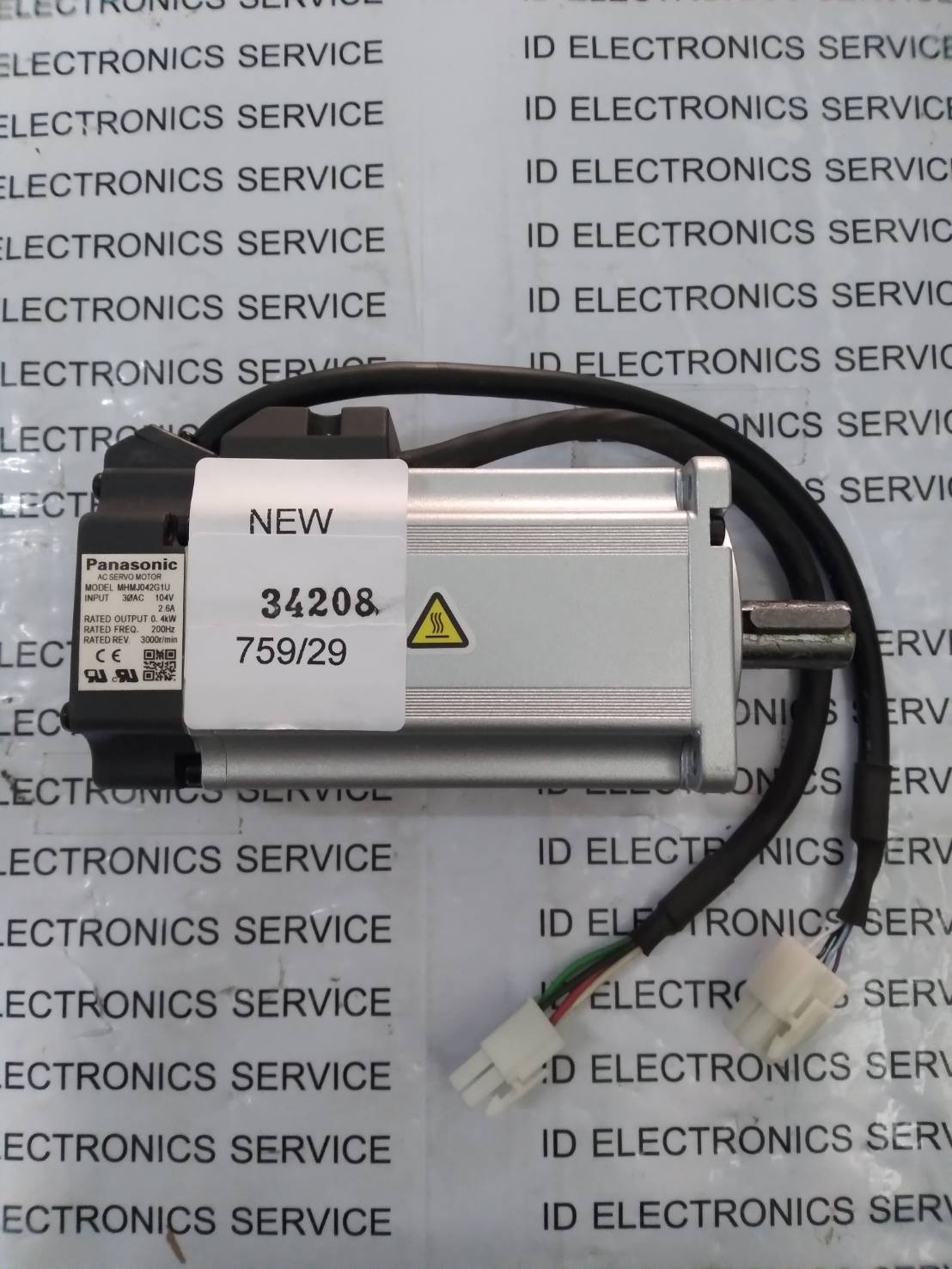 SERVO MOTOR " PANASONIC " MODEL : MHMJ042G1U