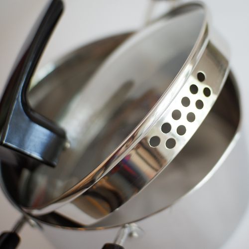 หม้อด้ามฝาระบาย 18 ซม