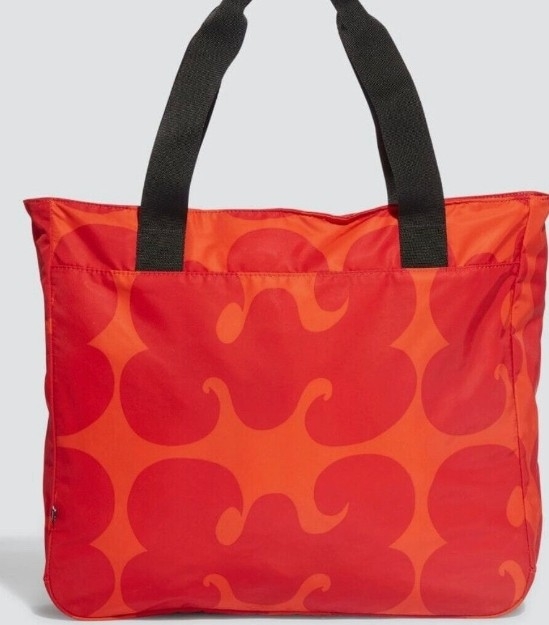 กระเป๋า Adidas × Marimekko Tote Bag Collaboration Orange Red Women's WK027 HM8389