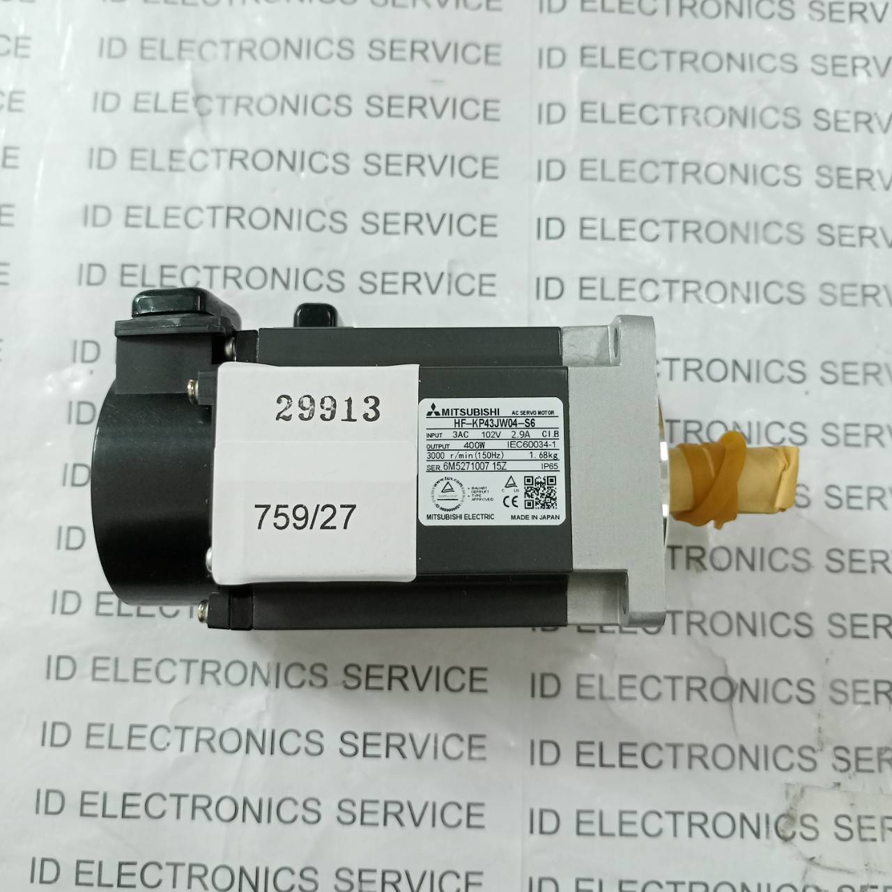 HF-KP43JW04-S6 SERVO MOTOR "MITSUBISHI"