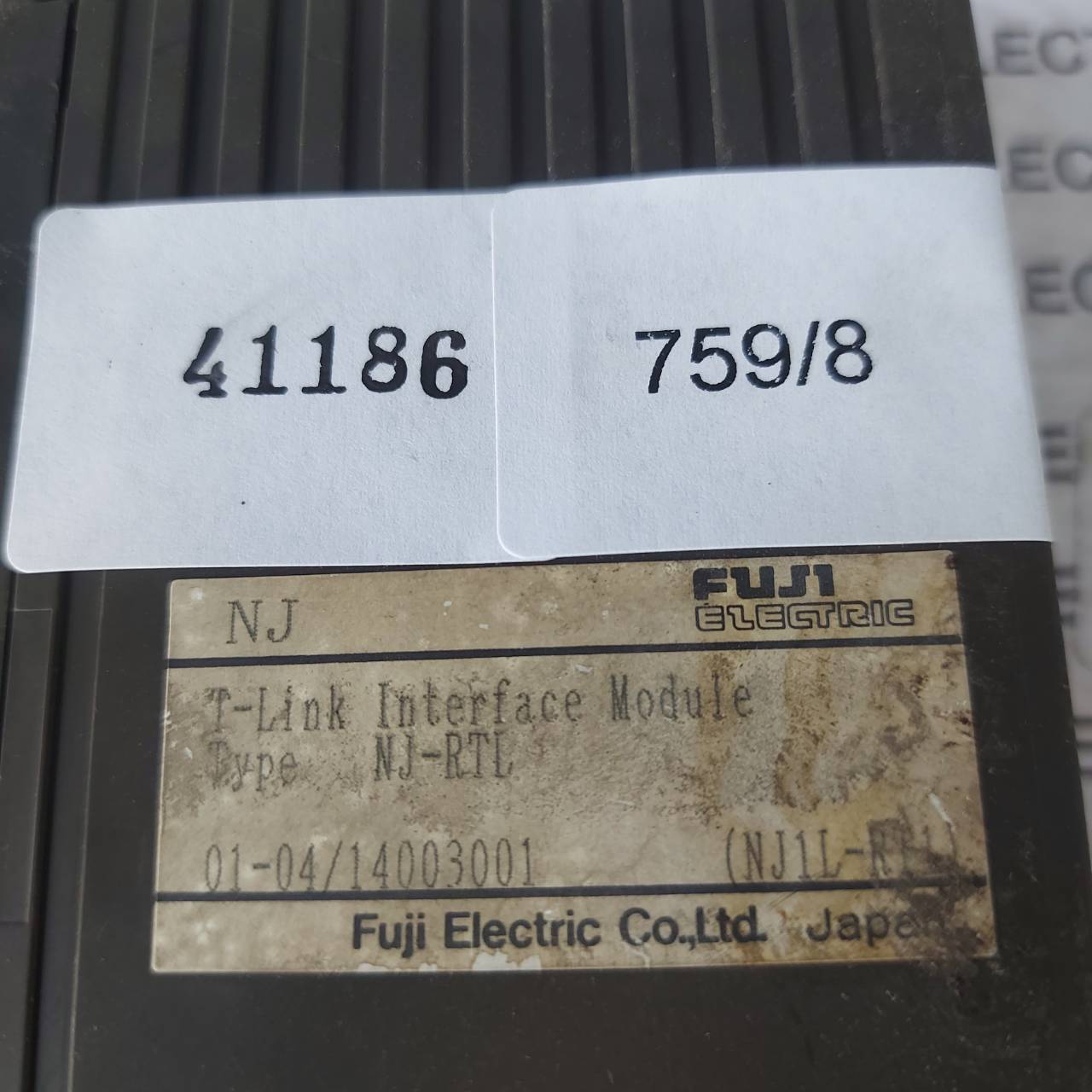 PLC " FUJI " MODEL : NJ-RTL