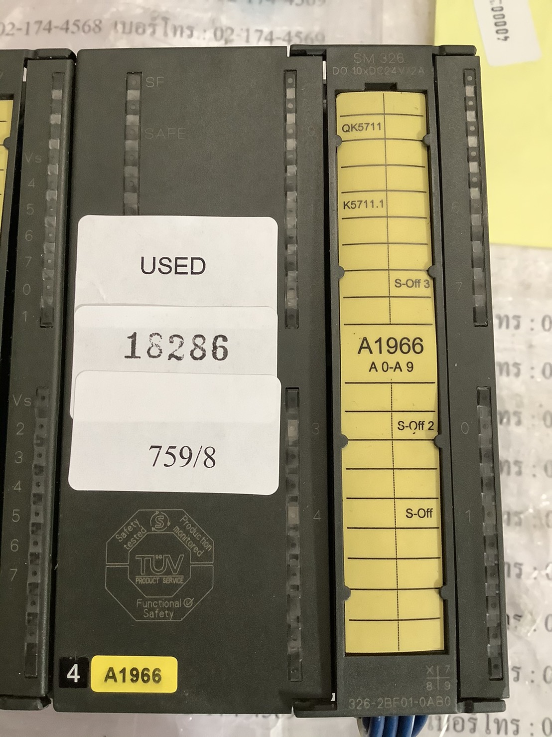 PLC " SIEMENS " MODEL : 6ES7 326-2BF01-0AB0