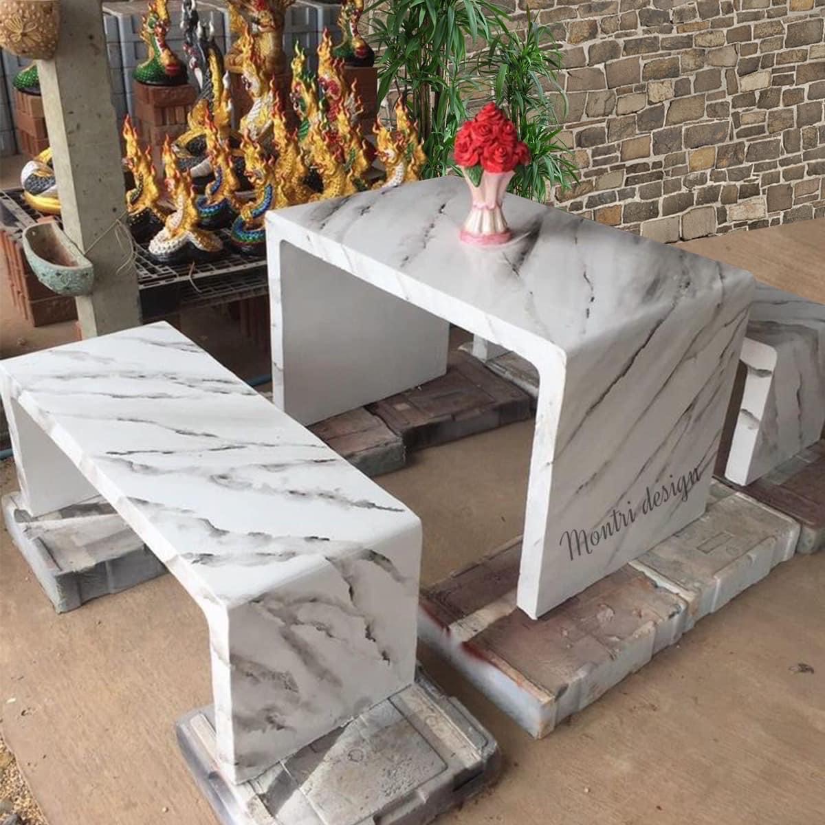 เก้าอี้ปูนซีเมนต์สไตล์ลอฟท์ รุ่น Loft A3 โต๊ะปูนลอฟท์