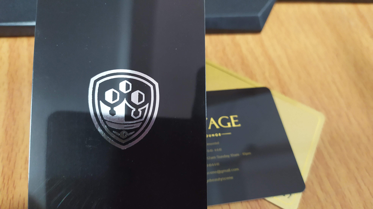 บัตรพิมพ์ฟอยล์เค