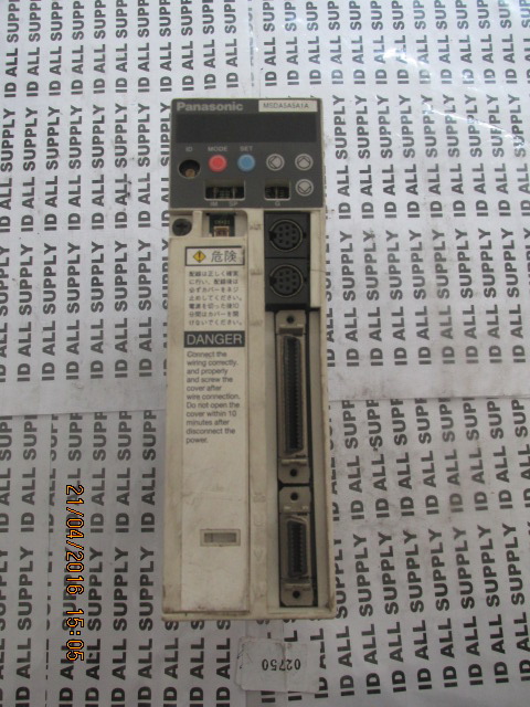 SERVO DRIVE " PANASONIC " MODEL : MSDA5A5A1A