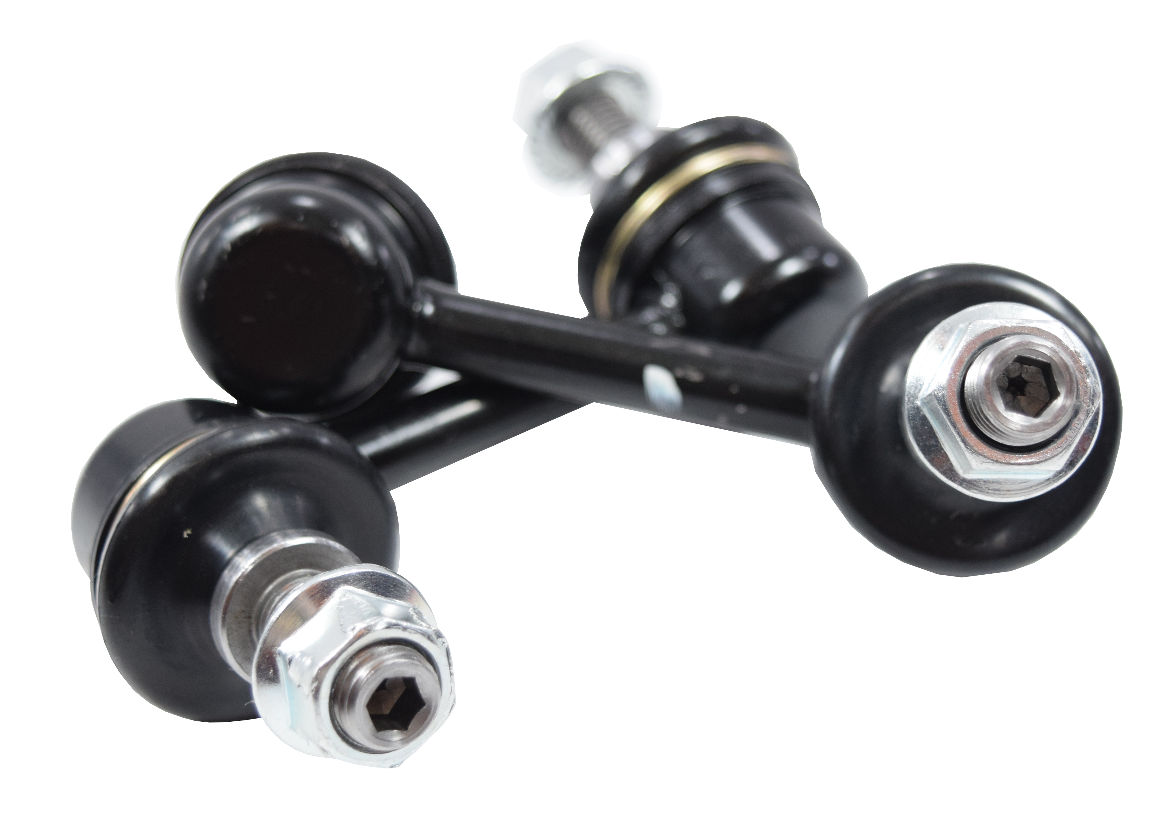 (ประกัน 6 เดือน) ลูกหมากกันโคลงหน้า HONDA ACCORD ปี 2004-2005 ฮอนด้า แอคครอด / ขนาด ยาว A 70 mm. / เกลียวเสื้อ B 10 mm. / ตัวเลขบอกทิศ C 11' R, 13' L / 3L-6311 / ยี่ห้อ 333 (1คู่ 2 ตัว) (STABILIZER LINK FRONT) (ซ้าย / ขวา)