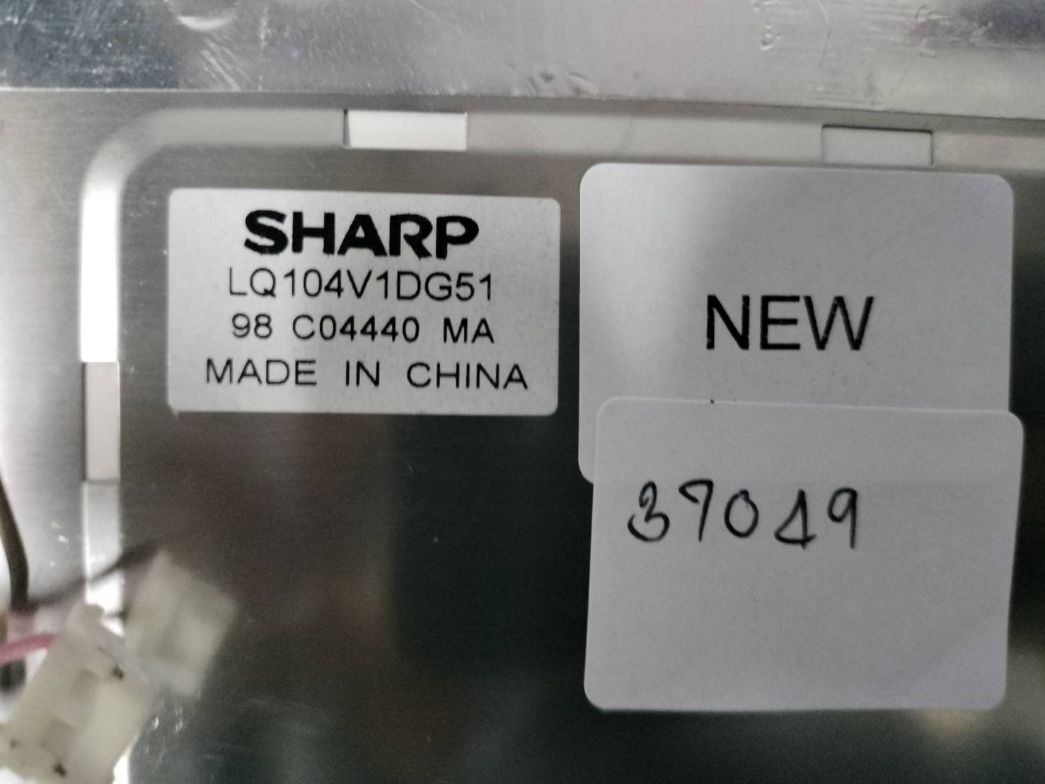 LCD PANEL " SHARP " MODEL : LQ104V1DG51