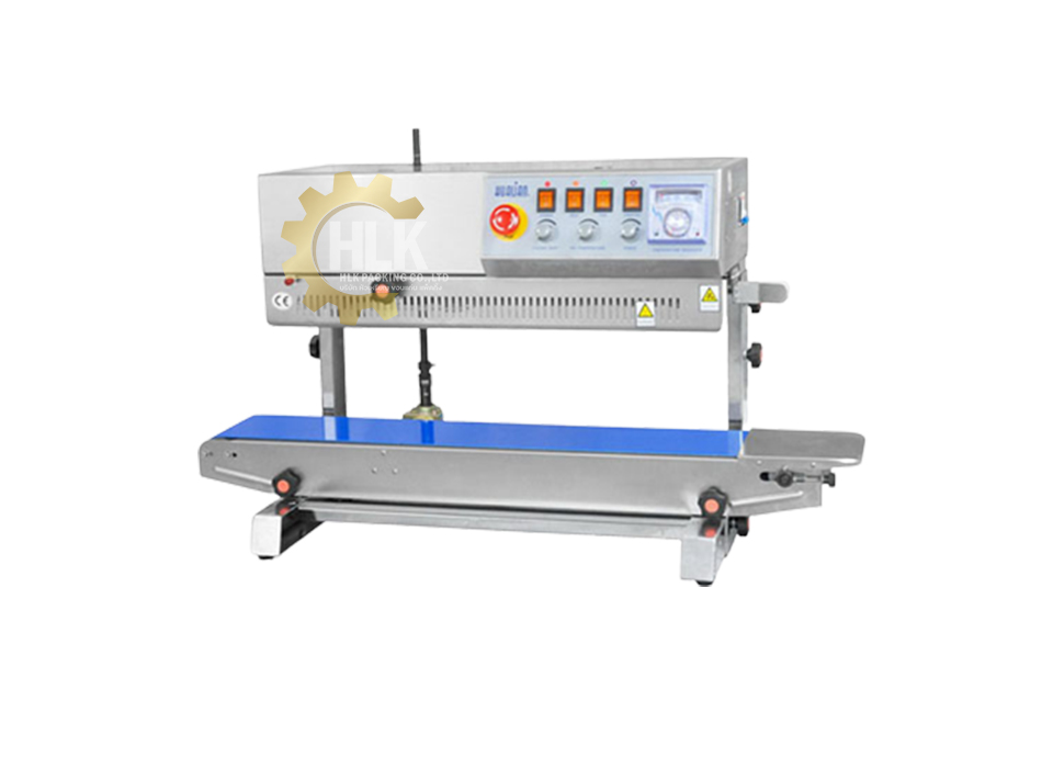 เครื่องซีลสายพานแนวตั้ง พิมพ์วันที่ รุ่น Hualian: FRBM-810II