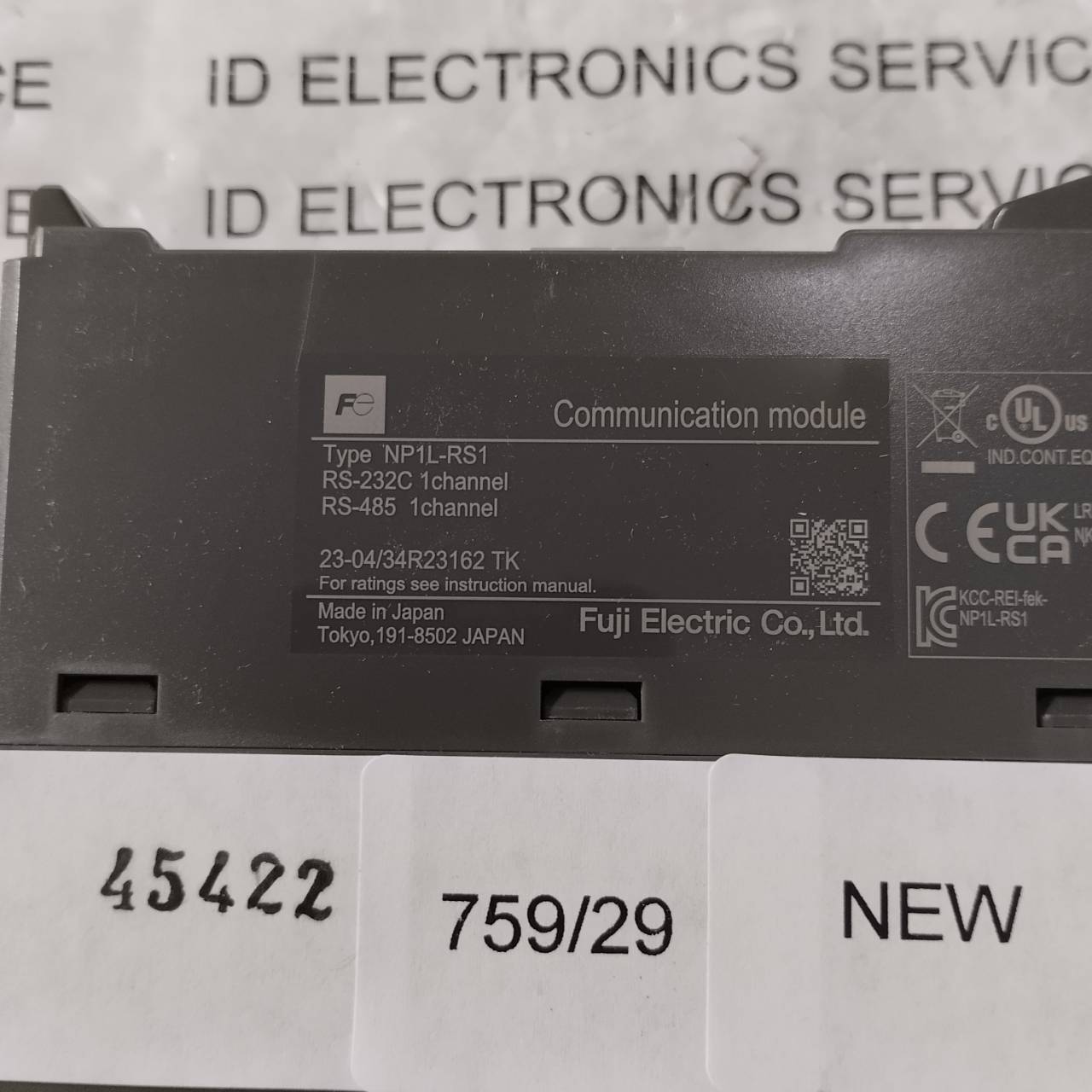 PLC " FUJI " MODEL : NP1L-RS1