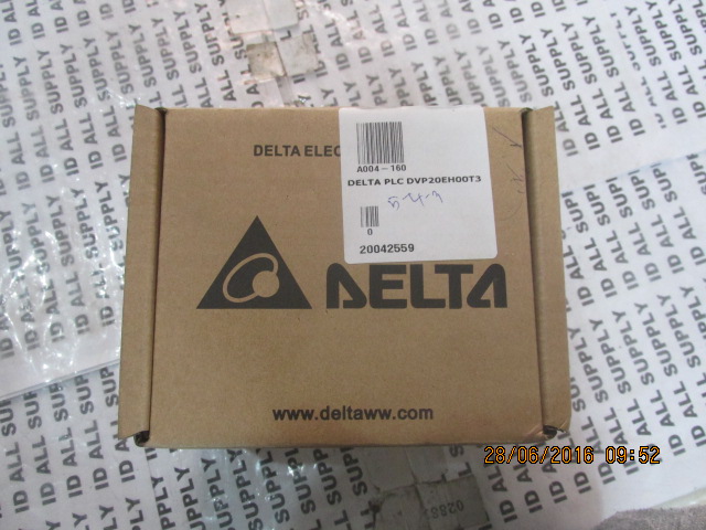 PLC " DELTA " MODEL : DVP20EH00T3