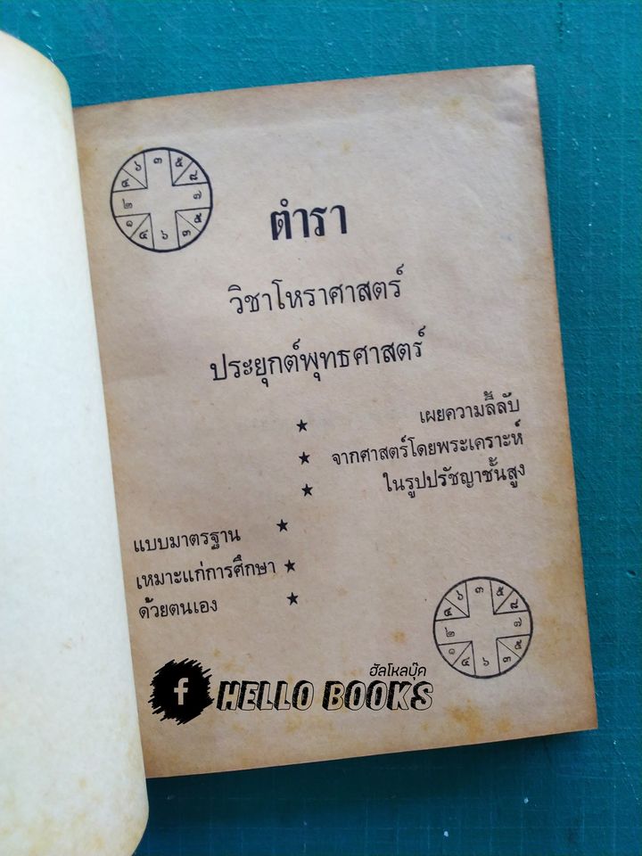 ตำราวิชาโหราศาสตร์ ประยุกต์พุทธศาสตร์ เล่ม ๑-๒