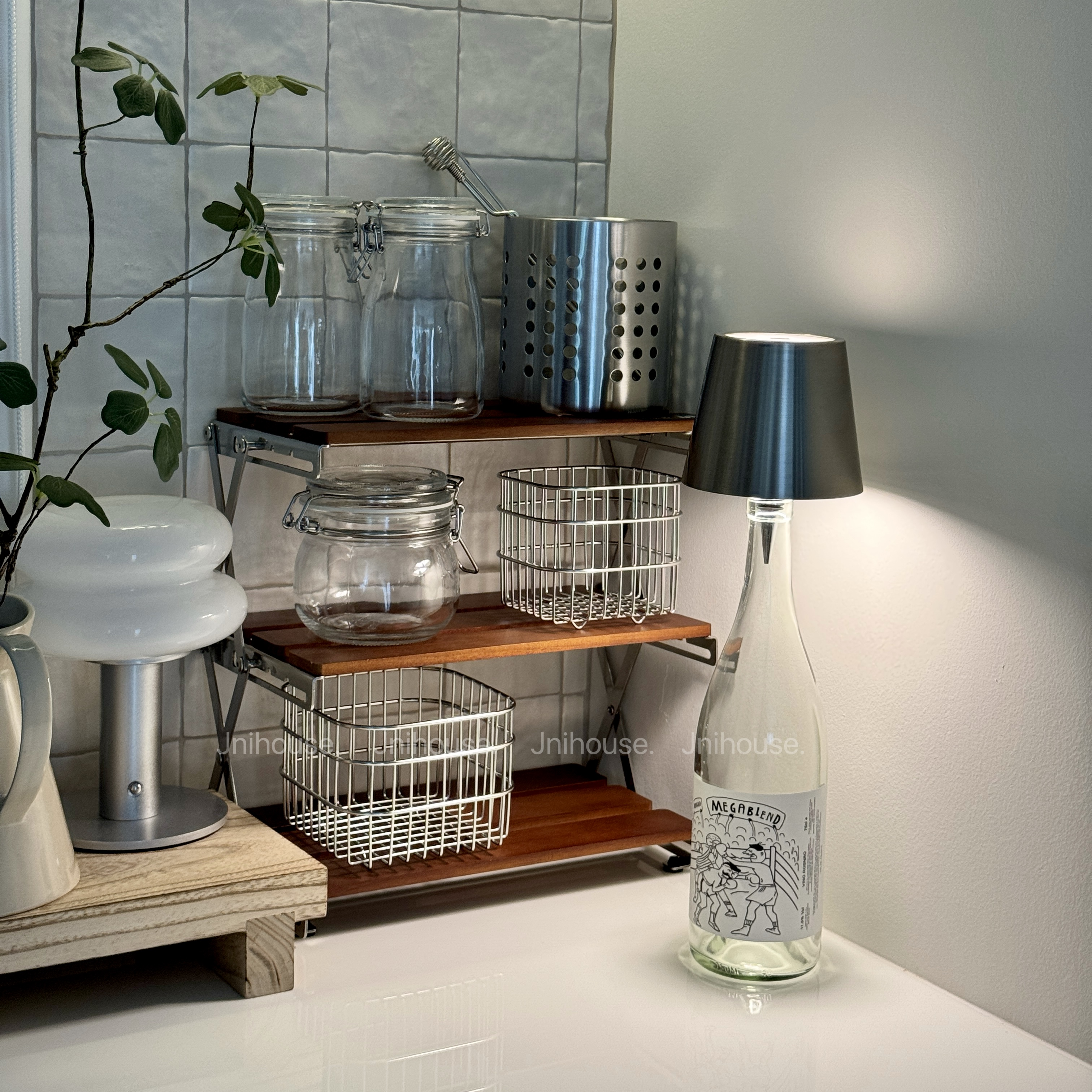 [พร้อมส่ง] Jnihouse : Foldable Wooden Shelf ชั้นไม้พับได้ ชั้นวางของแคมป์ปิ้ง