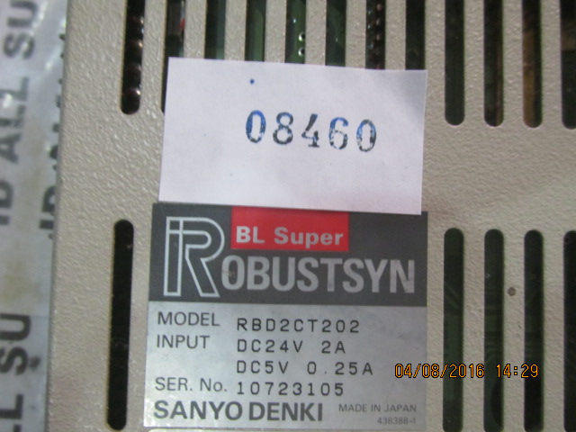 SERVO DRIVE " SANYO DENKI " MODEL : RBD2CT202