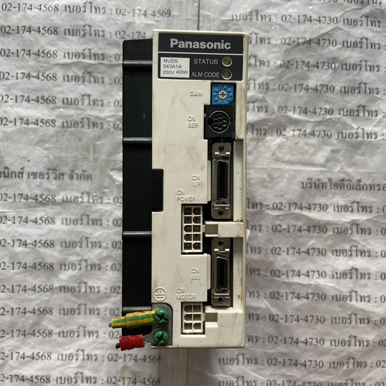 SERVO DRIVE " PANASONIC " MODEL : MUDS043A1A