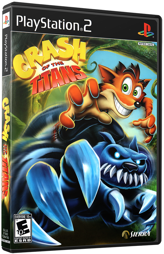 แผ่นเกมส์ PS2 : Crash of the Titans