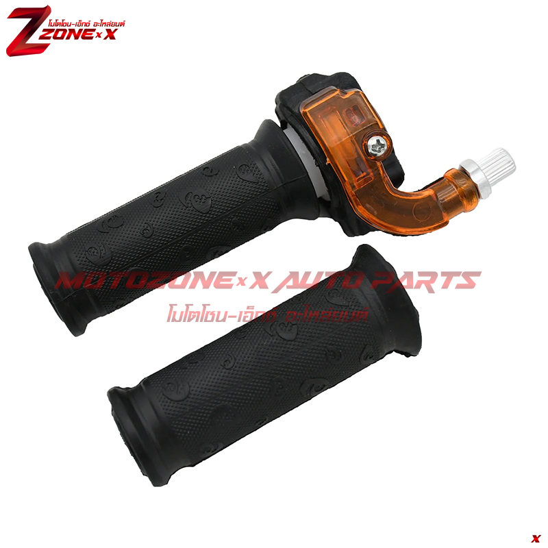 คันเร่ง+สาย Twist Throttle Accelerator Grip 22mm/14.9cm 47cc and 49cc Mini Motos and pocket bikes MOTOZONE-X(โมโตโซน-เอ็กซ์) อะไหล่ Part