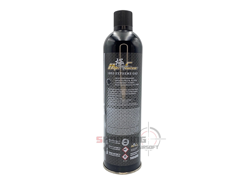 Ultra Force Black Gas แรง 18KG (1,000 ml)