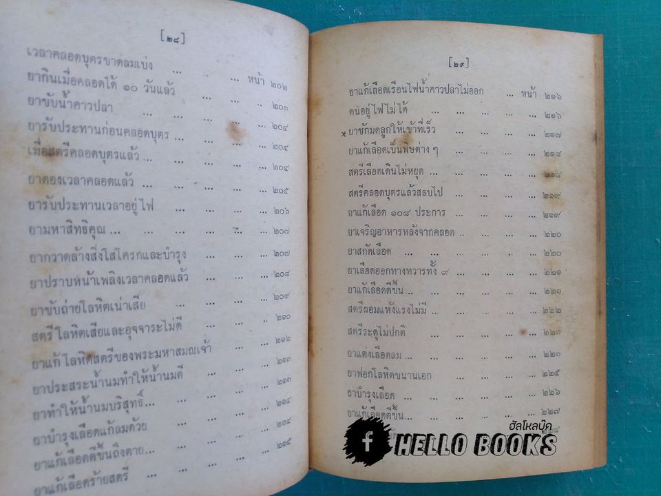 ตำรายาไทยแผนโบราณ เล่ม ๑-๑๒