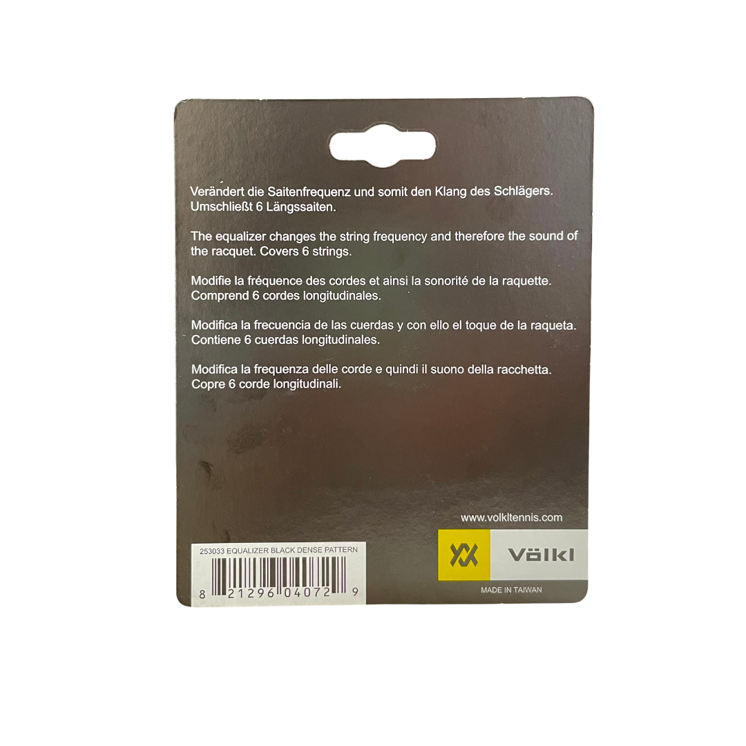 DNX Equalizer Dense Pattern 1-Pack Black/Silver