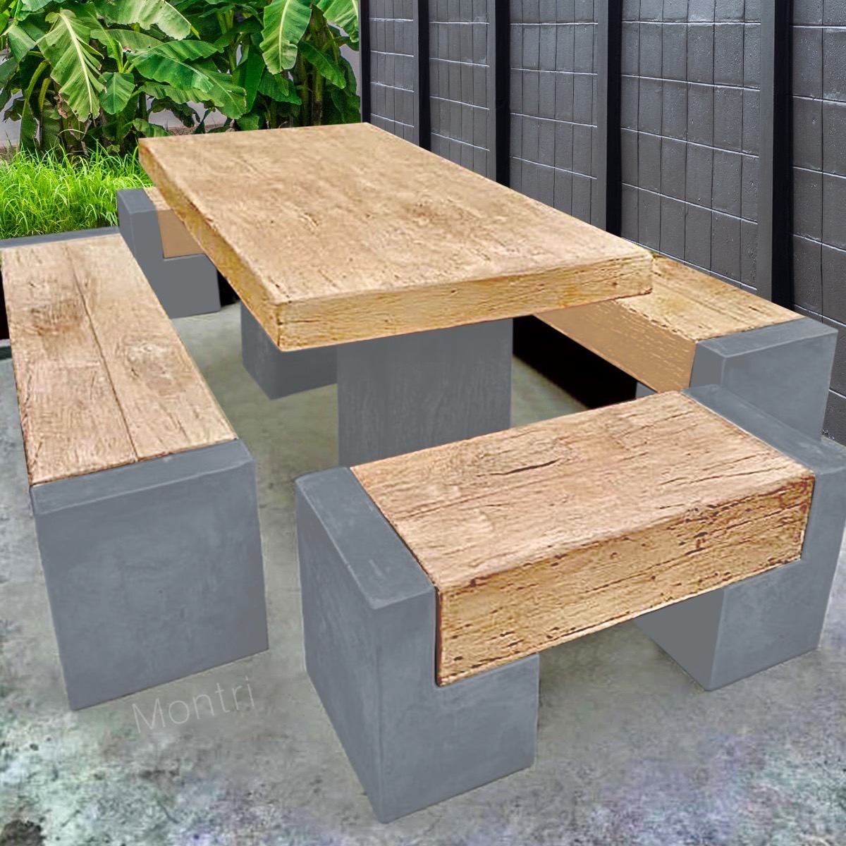 โต๊ะสนาม ทนแดด ทนฝน โดดเด่นด้วยดีไซน์ที่ผสมผสานความคลาสสิกและความทันสมัยเข้าด้วยกันอย่างลงตัว