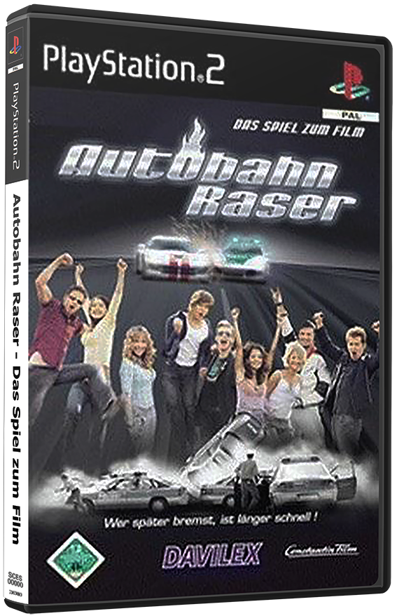 แผ่นเกมส์ PS2 : Autobahn Raser - Das Spiel zum Film