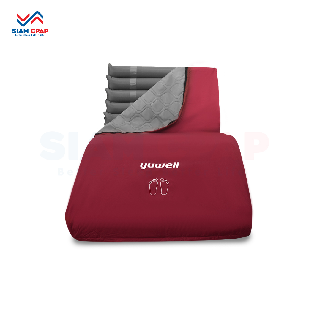 ที่นอนลมป้องกันแผลกดทับ Alternate/Static มีรูระบายอากาศไมโคร ยี่ห้อ Yuyue รุ่น M5-B ประกันศูนย์ไทย 2 ปี