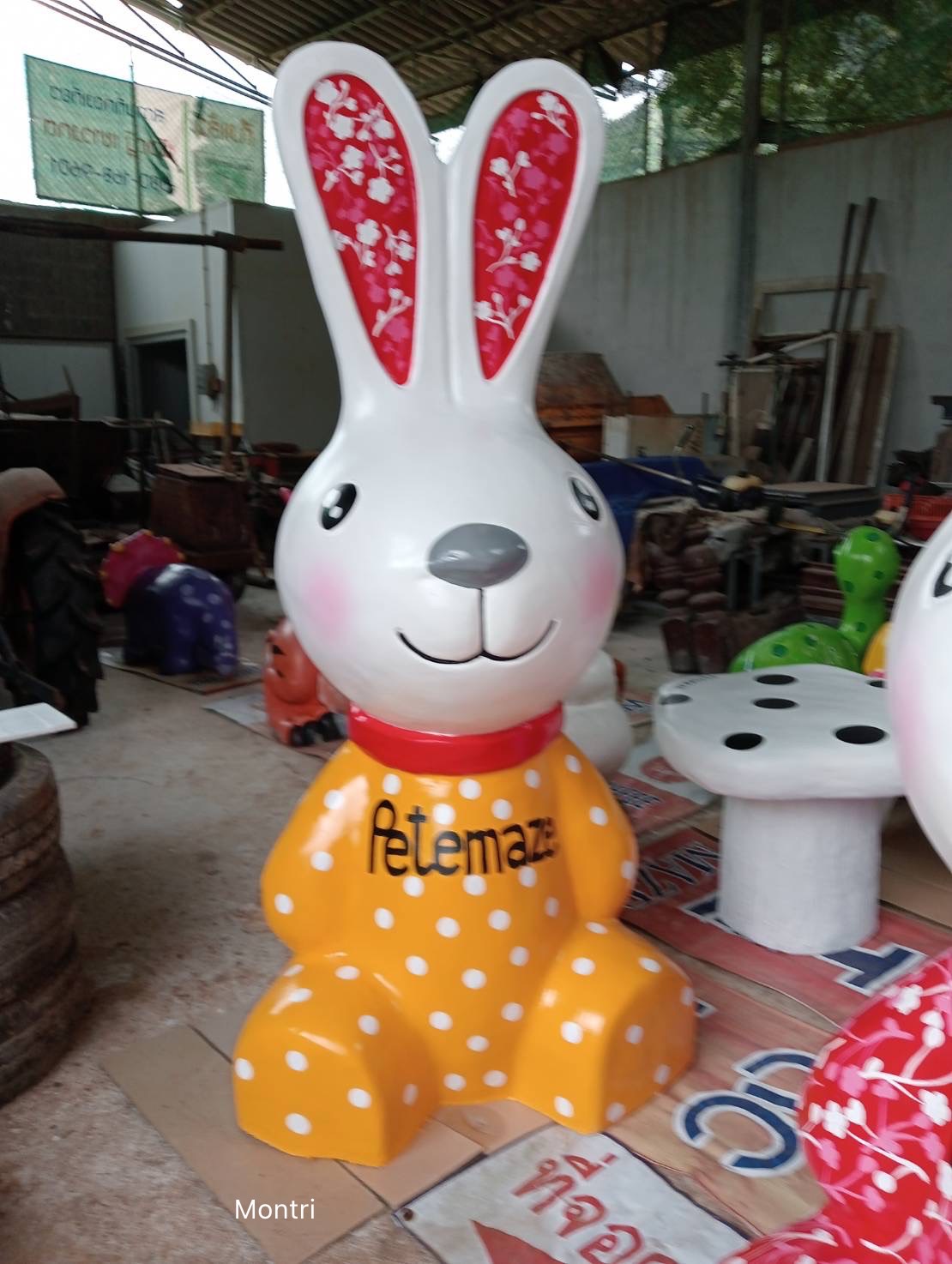 รูปปั้นตุ๊กตาแต่งสวน set คู่ สุดคุ้ม ( จำนวน 2 ตัว) รูปปั้นตุ๊กตาแต่งสวน รูปปั้นแต่งร้าน ตุ๊กตาแต่งร้าน สูง 1.80 เมตร