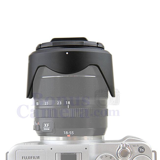 LH-XF1855 ฮู้ดสำหรับเลนส์ฟูจิ Fujinon XF18-55mm F2.8-4 R LM OIS และ XF14mm F2.8 R Lens Hood