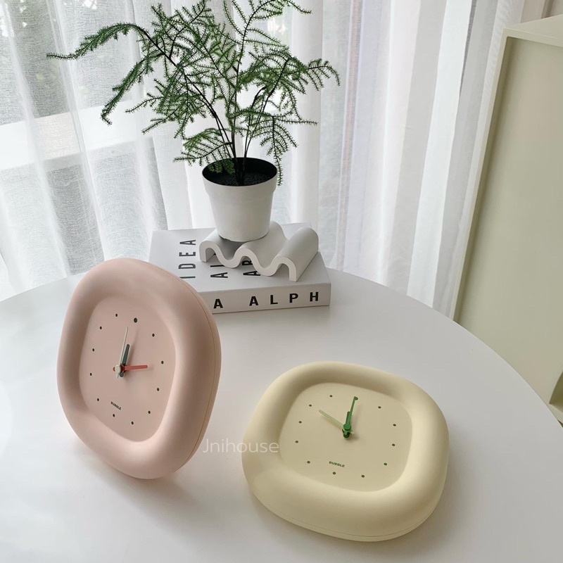 [พร้อมส่ง] Jnihouse : Bubble Wall Clock นาฬิกาตั้งโต๊ะ