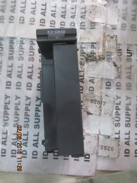 PLC " KEYENCE " MODEL : KV-DA0