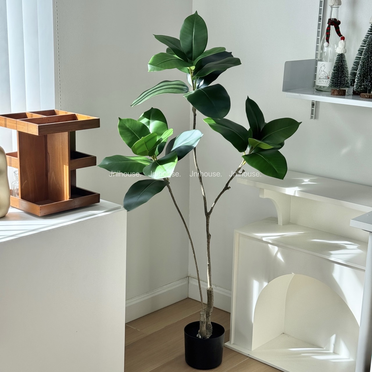 [พร้อมส่ง] Jnihouse : ต้นยางอินเดียประดิษฐ์ ขนาดสูง 110 cm (Tree)