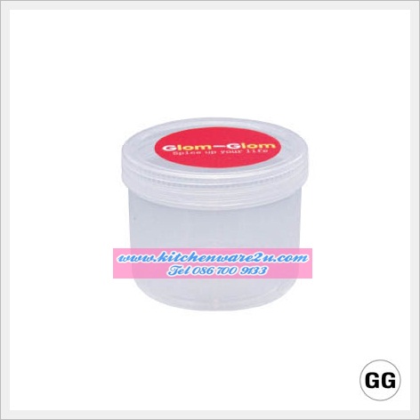 P06031 กระปุก Glom Glom 170ml. เกรดเอ foodgrade 2731 (ราคาส่งต่อ 12โหล:144ใบ คลิ๊กที่สินค้าเพื่อดูรายละเอียด)