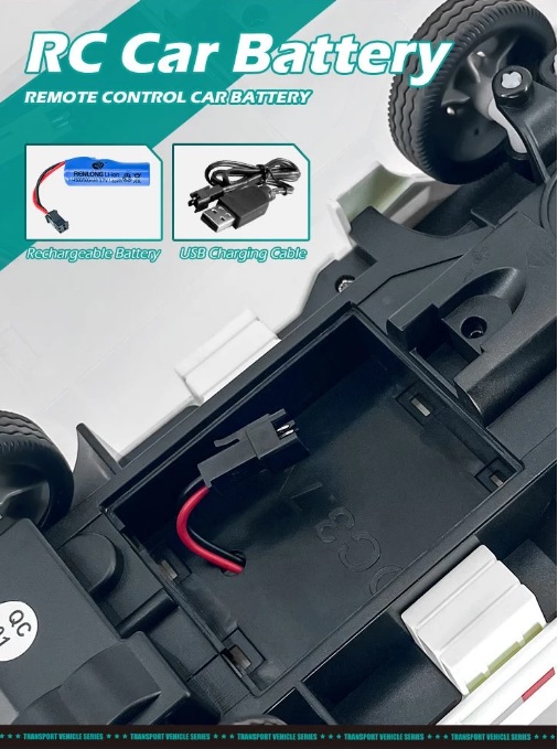 RC จำลอง Drift รถกระบะปีนเขารถบรรทุก LED Light Cargo การควบคุมระยะไกล ของขวัญวันเกิดสำหรับเด็ก