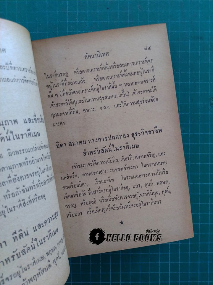ตำราโหราศาสตร์ ตรวจชะตาด้วยตนเอง ลัคนานิเทศ
