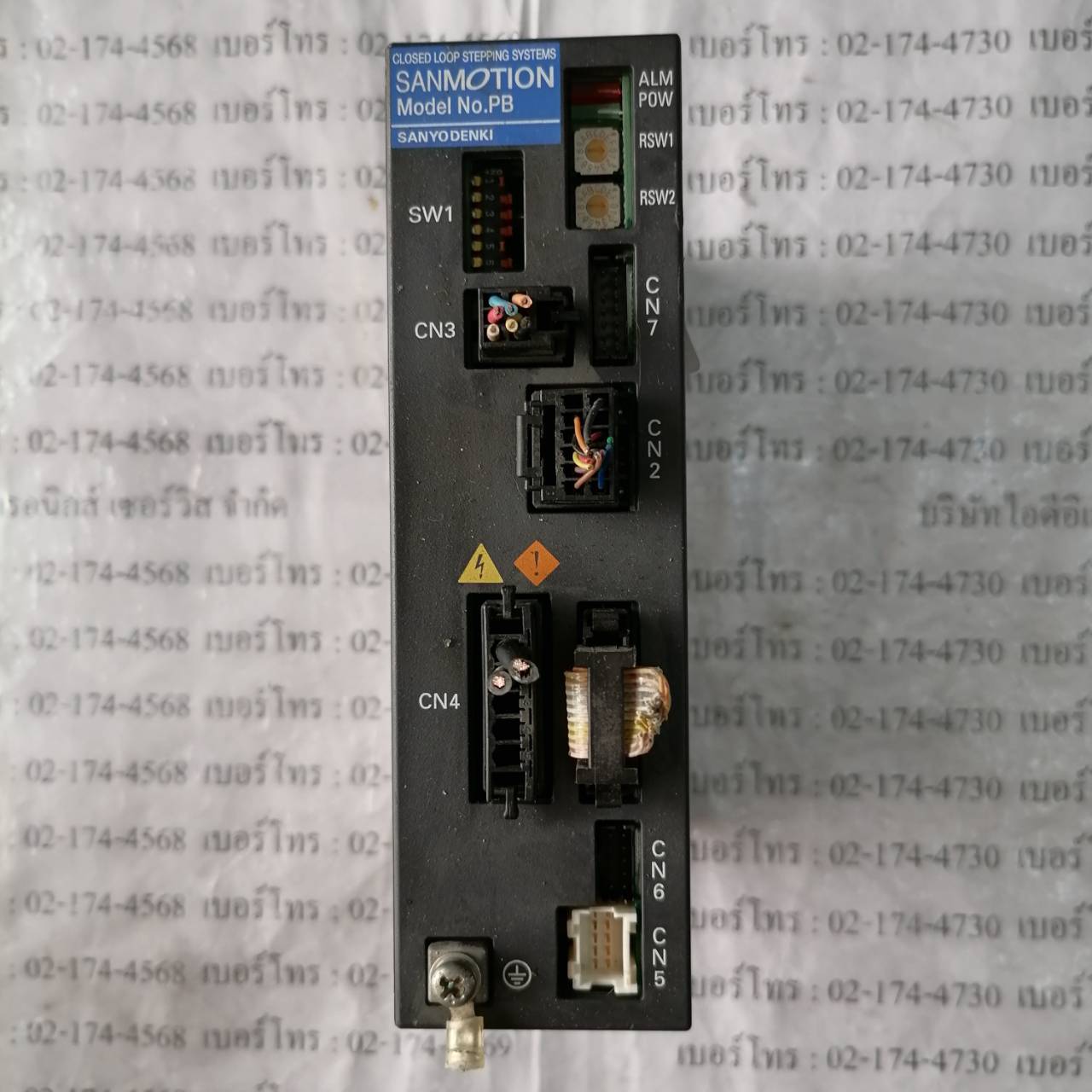 SERVO DRIVE " SANYO DENKI " MODEL : PB3A003P201