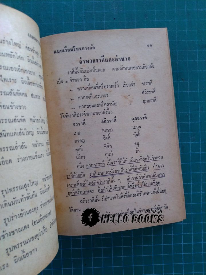 แบบเรียนโหรทางลัด