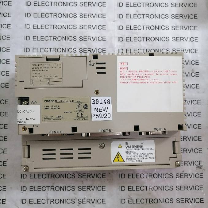 LCD TOUCH SCREEN " OMRON " MODEL : NT31C-ST141-V2