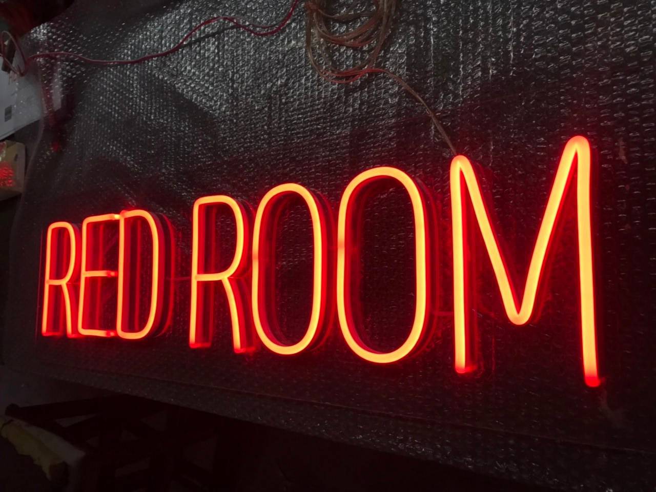 #ป้ายไฟนีออนดัดled